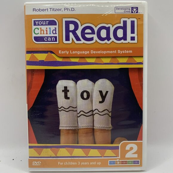 Your Child Can Read Volume 2 DVD Developing Child Robert Titzer, PhD - Picture 1 of 4